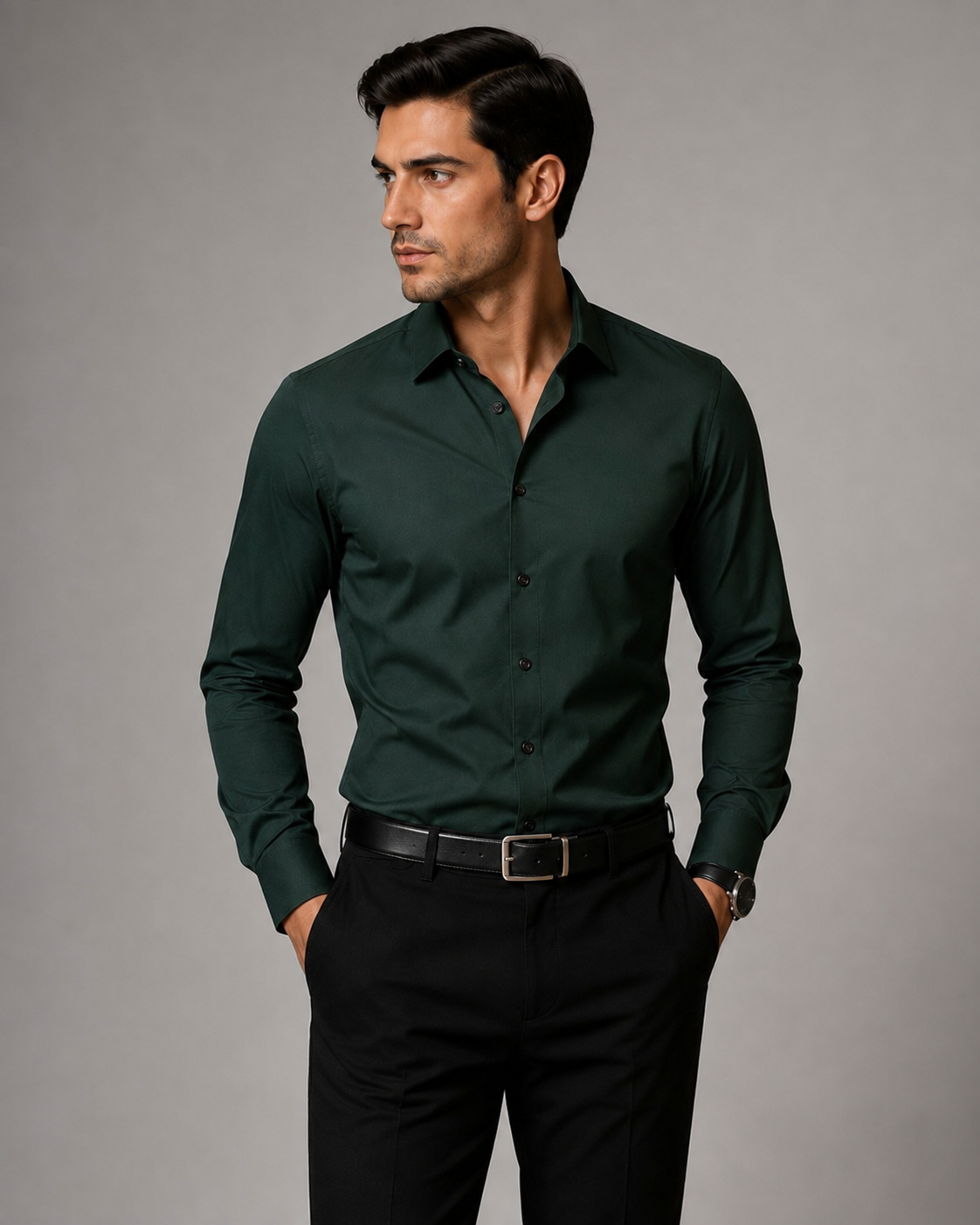 Camisa de lino primavera/verano