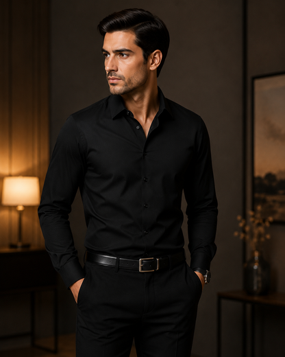 Camisa de lino primavera/verano