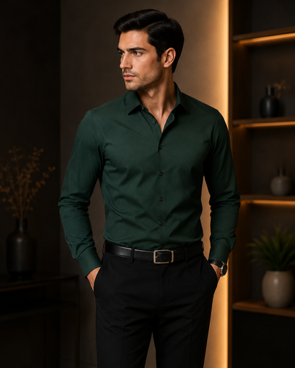 Camisa de lino primavera/verano