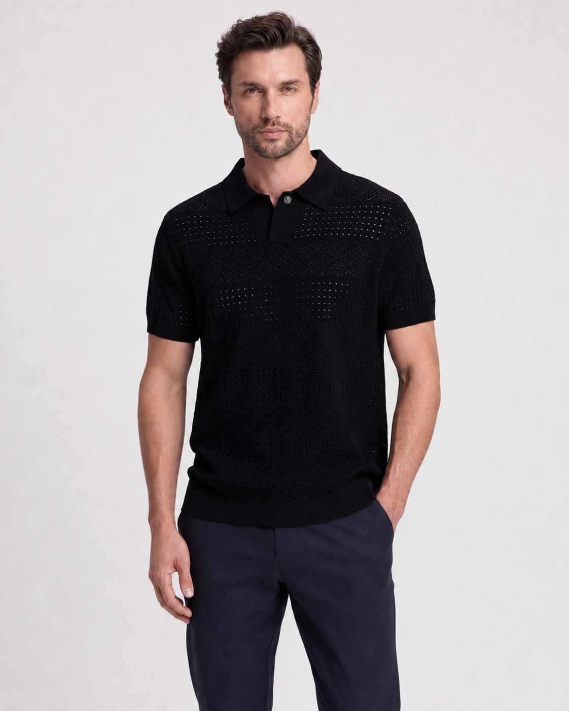 Polo De Rayas Slim