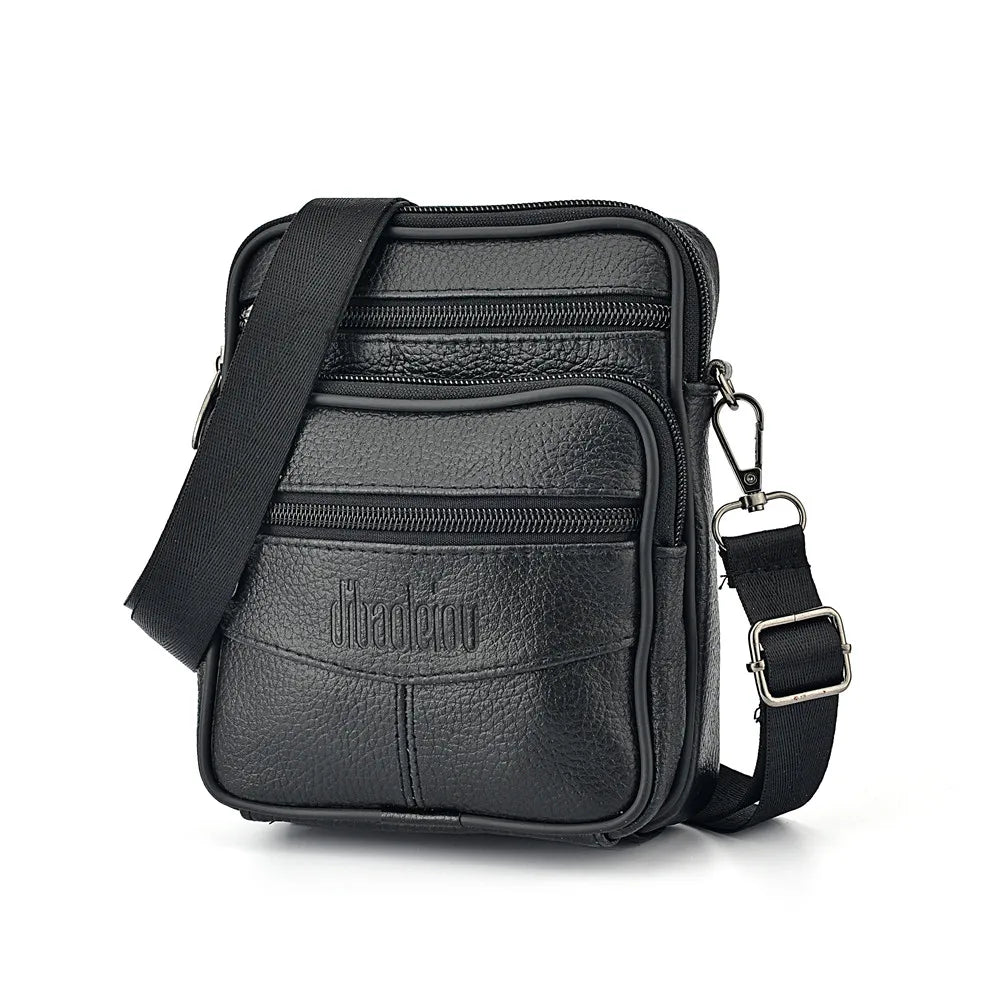 Bolso cruzado de cuero