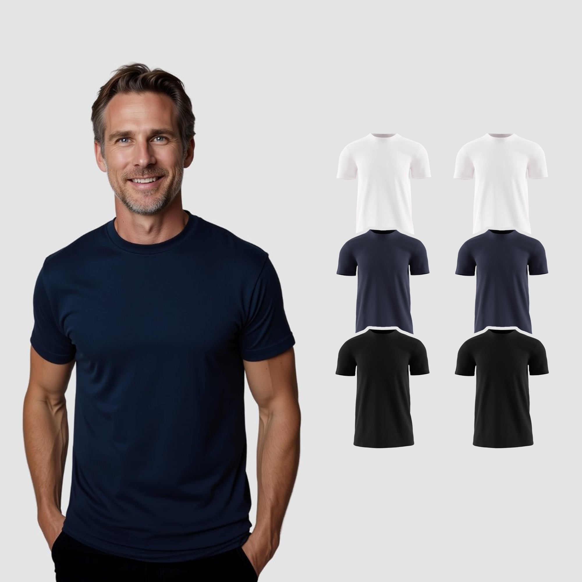 Paquete de camisetas ELEGANCIA