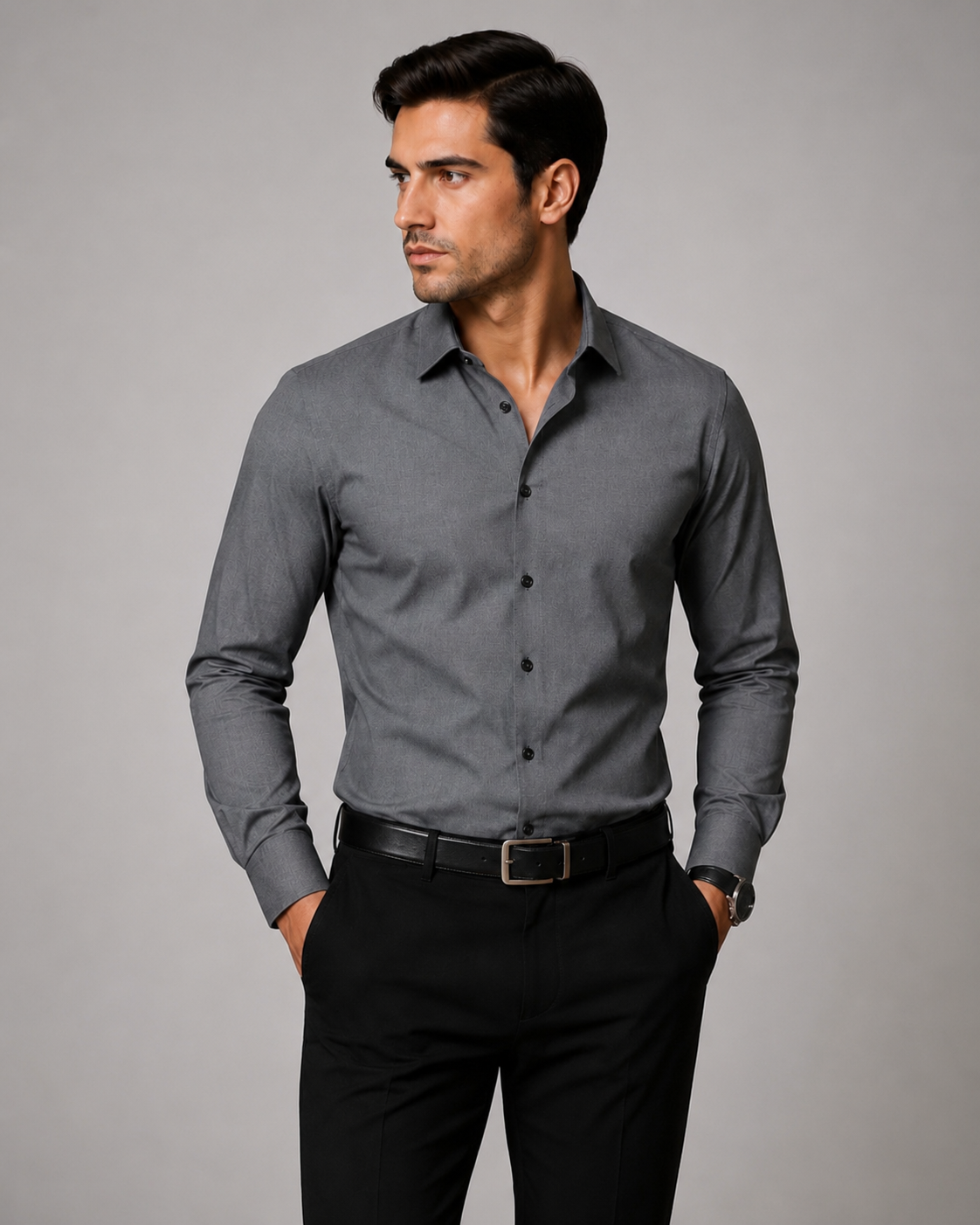 Camisa de lino primavera/verano