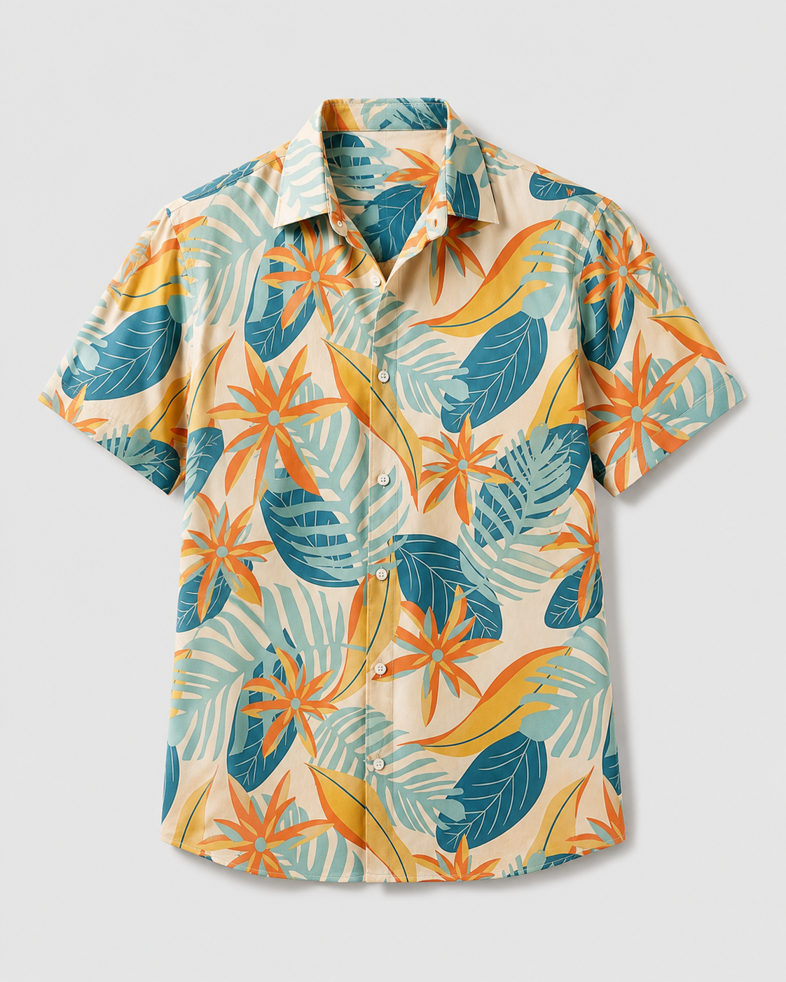Camisas hawaianas de flores