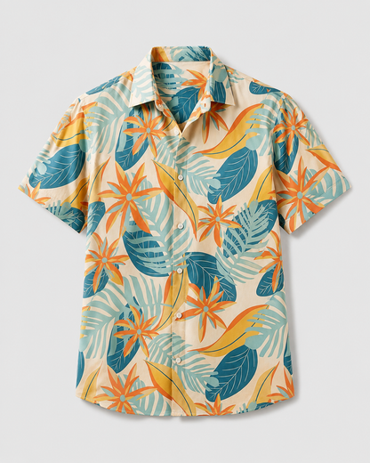 Camisas hawaianas de flores