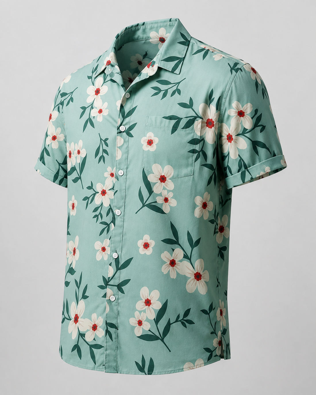 Camisas hawaianas de flores