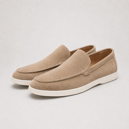 Mocasines de gamuza esmerilada