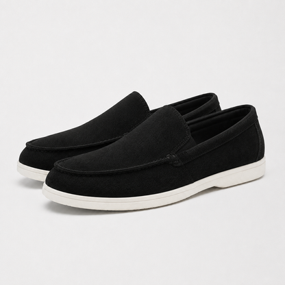 Mocasines de gamuza esmerilada
