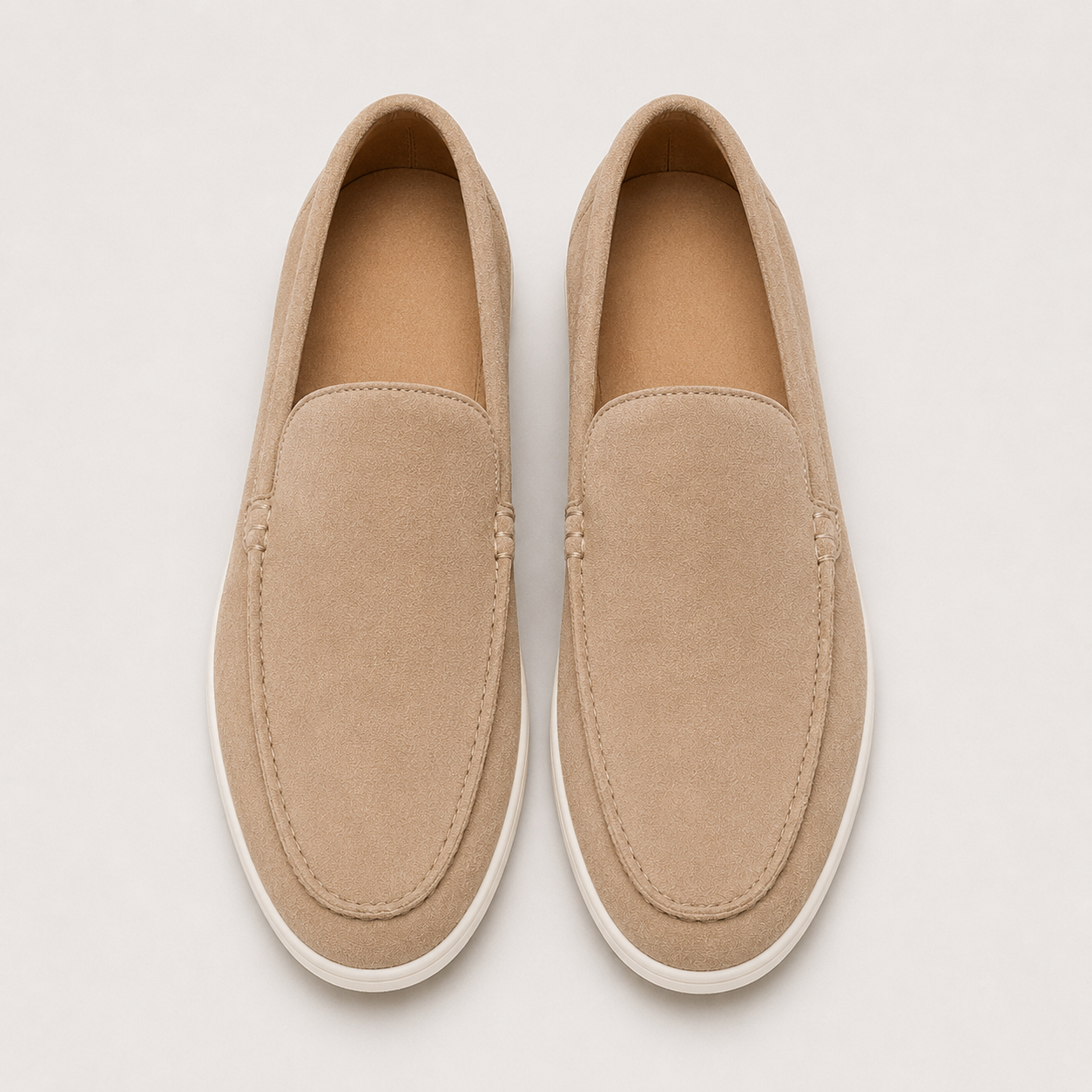 Mocasines de gamuza esmerilada