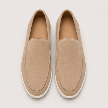 Mocasines de gamuza esmerilada