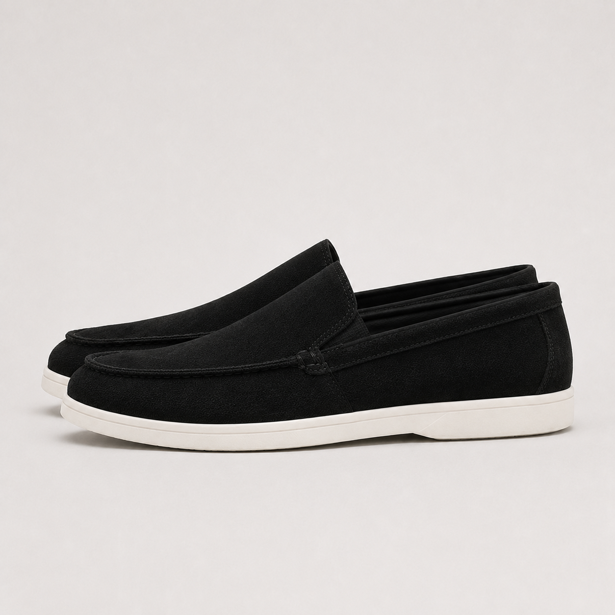 Mocasines de gamuza esmerilada