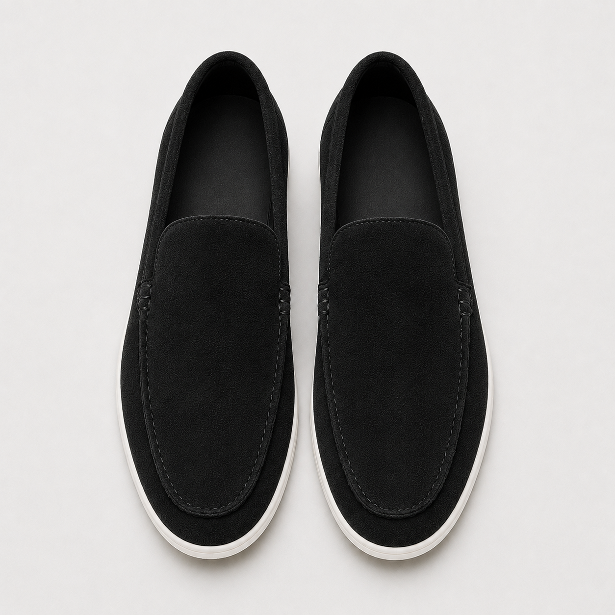 Mocasines de gamuza esmerilada