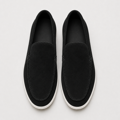 Mocasines de gamuza esmerilada