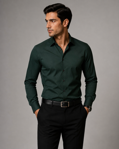 Camisa de lino primavera/verano