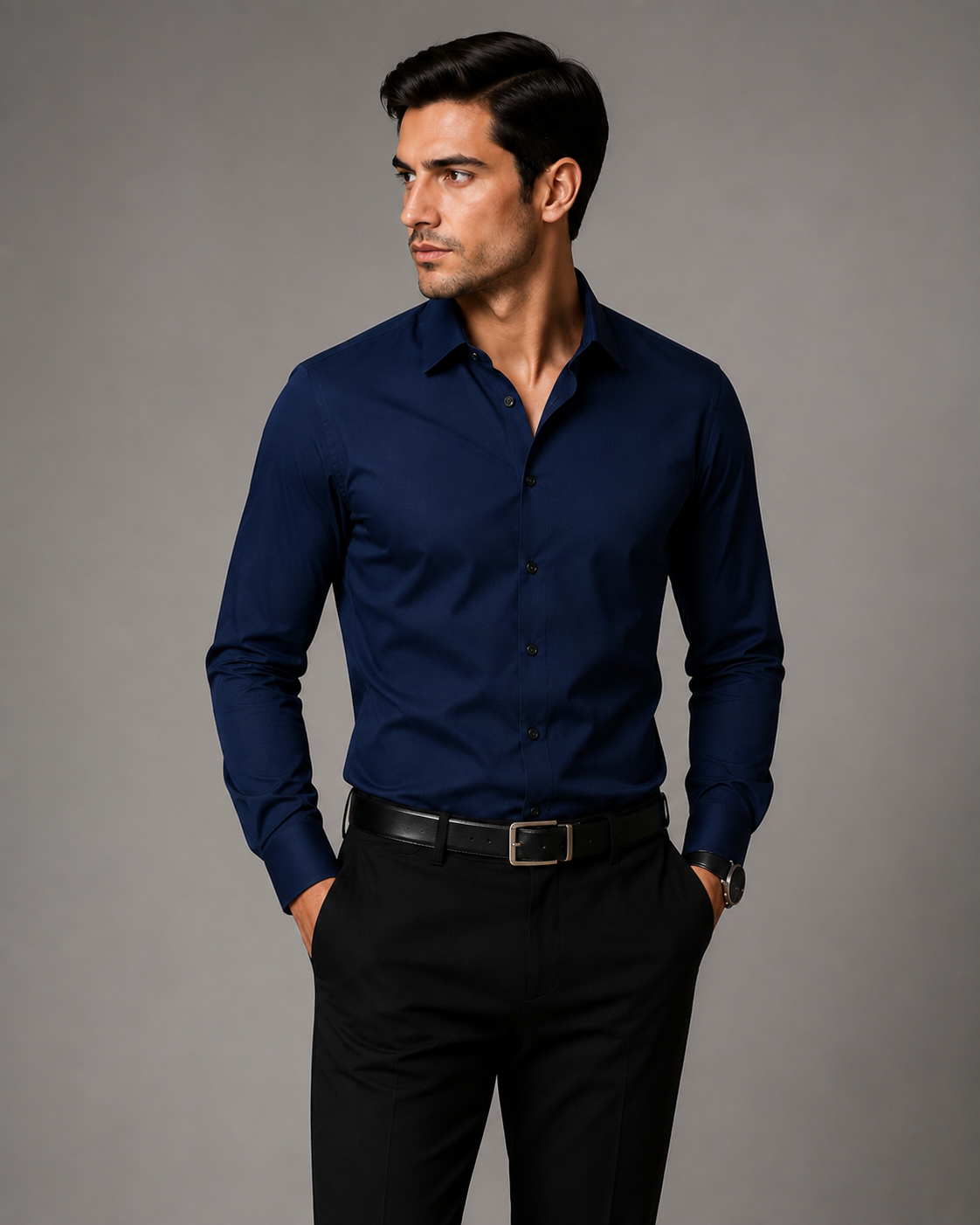Camisa de lino primavera/verano