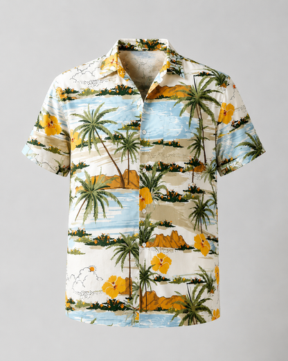 Camisas hawaianas de flores