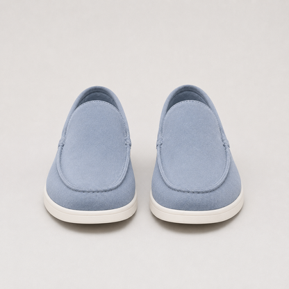 Mocasines de gamuza esmerilada