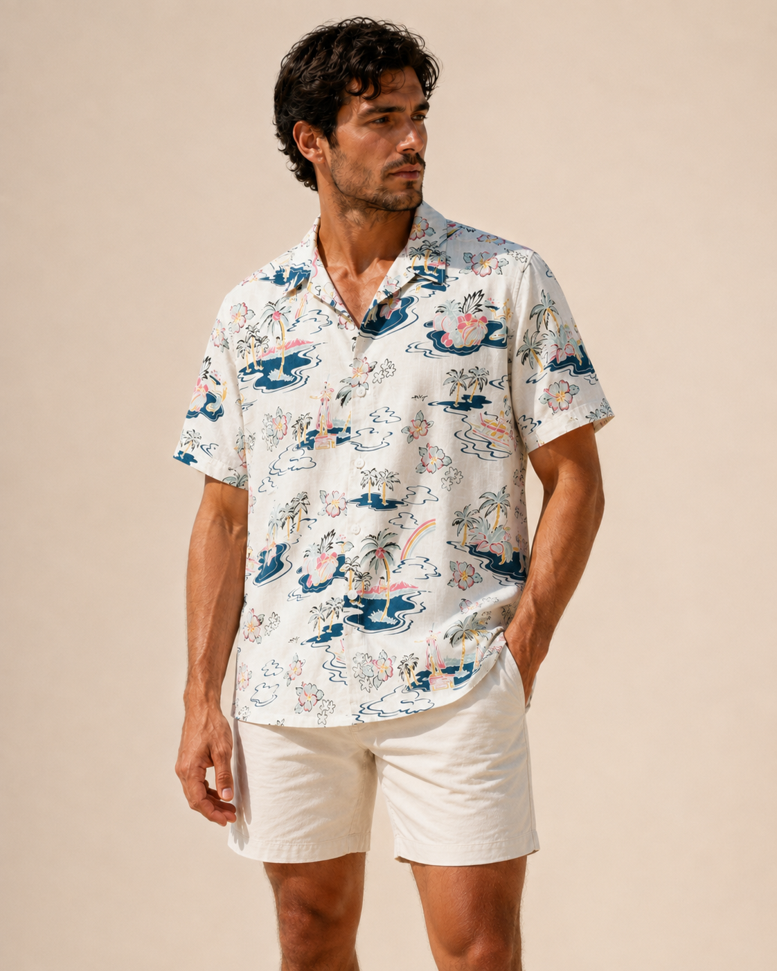 Camisa Hawaiana
