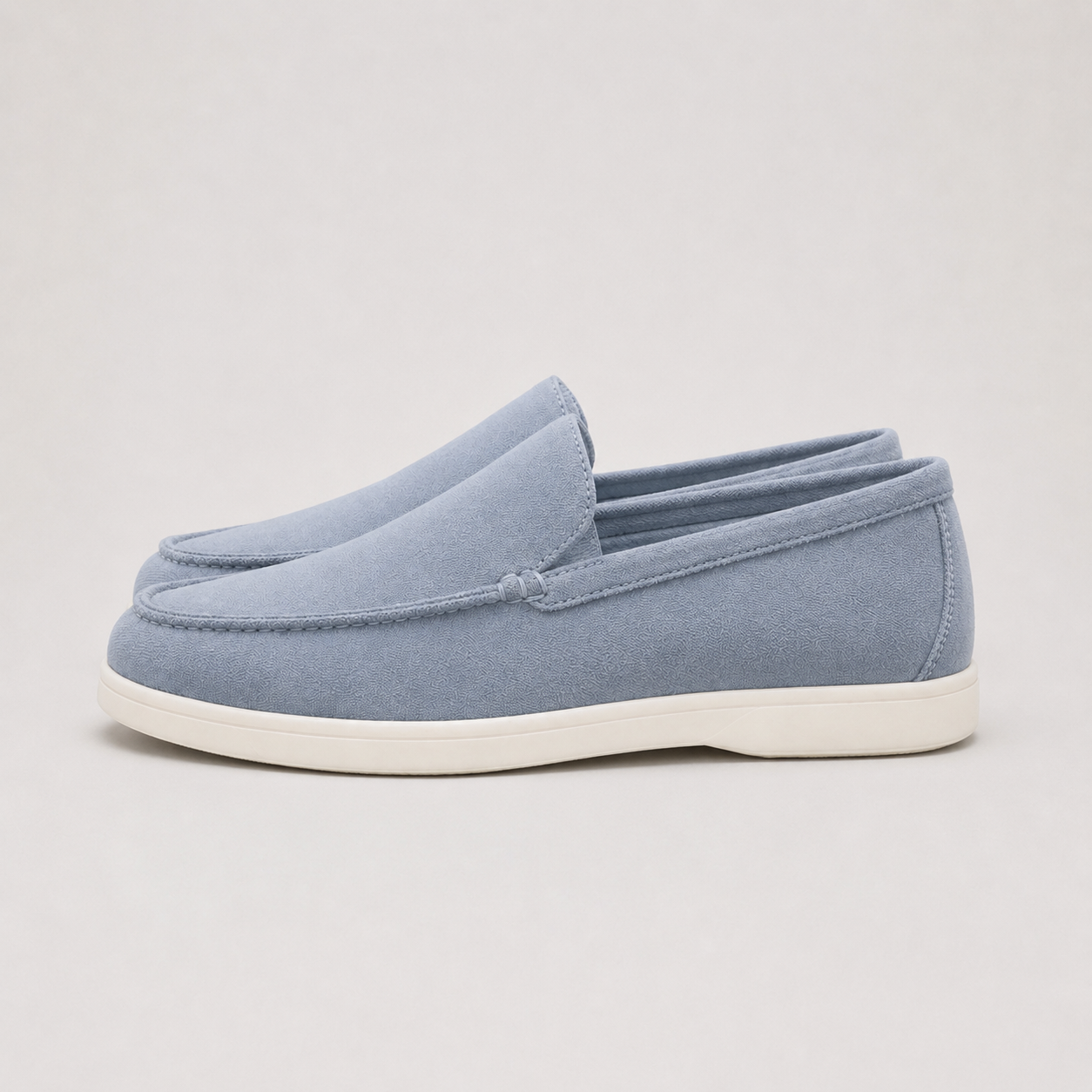 Mocasines de gamuza esmerilada