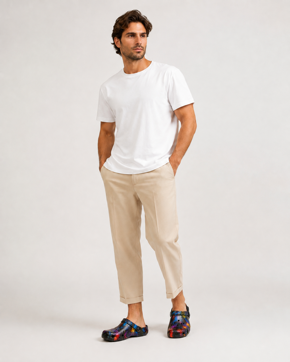 Sandalias Tipo Zueco Multicolor | Urban Splash