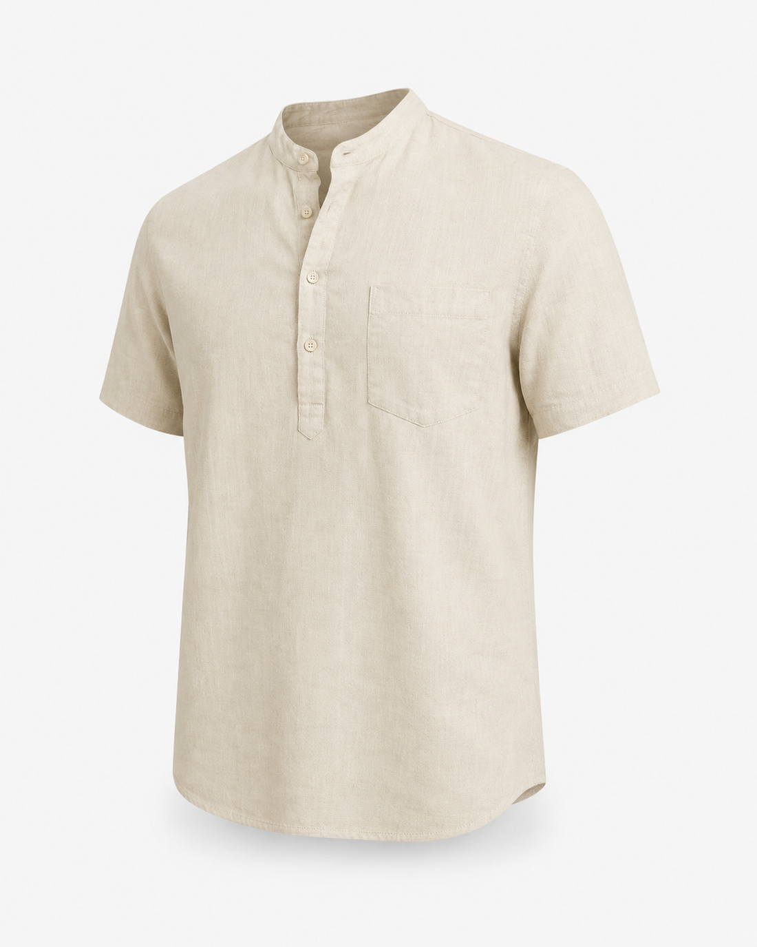 Camisetas cuello Henley
