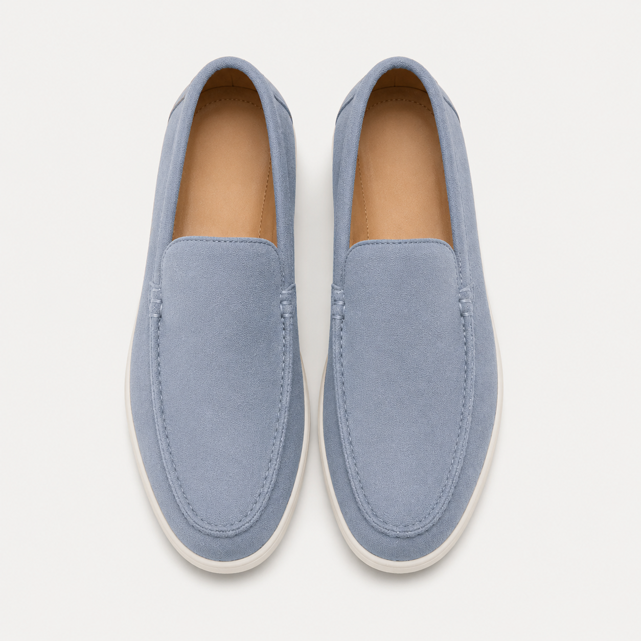 Mocasines de gamuza esmerilada