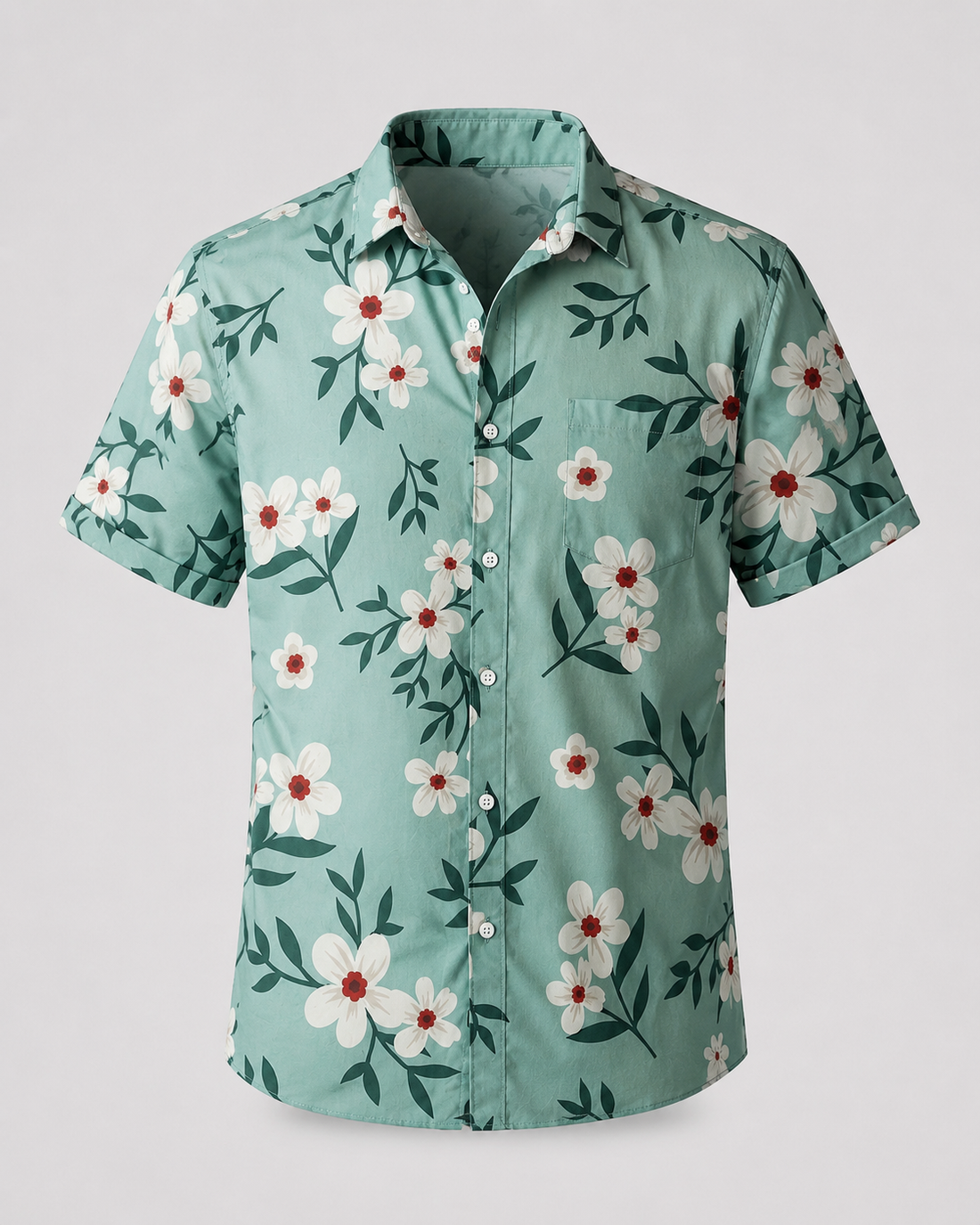 Camisas hawaianas de flores