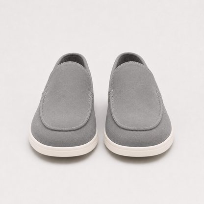 Mocasines de gamuza esmerilada