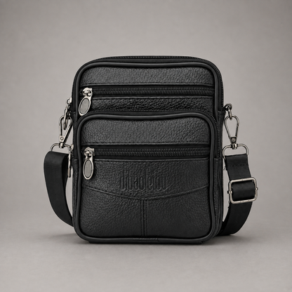 Bolso cruzado de cuero